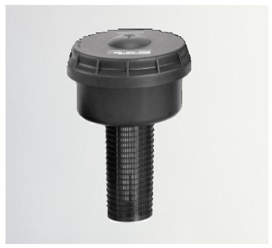 Air breather combined with fill sieve